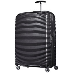 Samsonite Lite-Shock 4-Wheel 75cm Large Suitcase Black